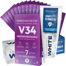 SET Innovateeth Strips V34 + Whitening Paste